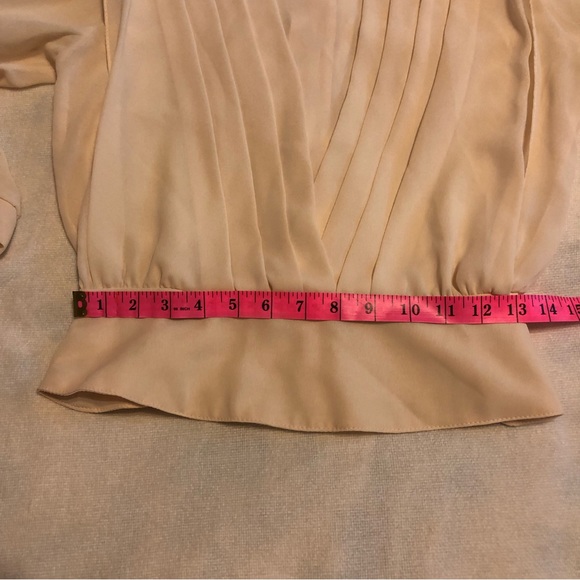 Vintage 80s button back blouse size Small - Picture 10 of 10